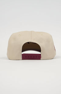Casquette Culture burgundy
