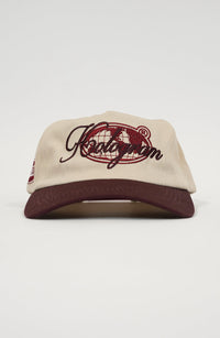Casquette Culture burgundy