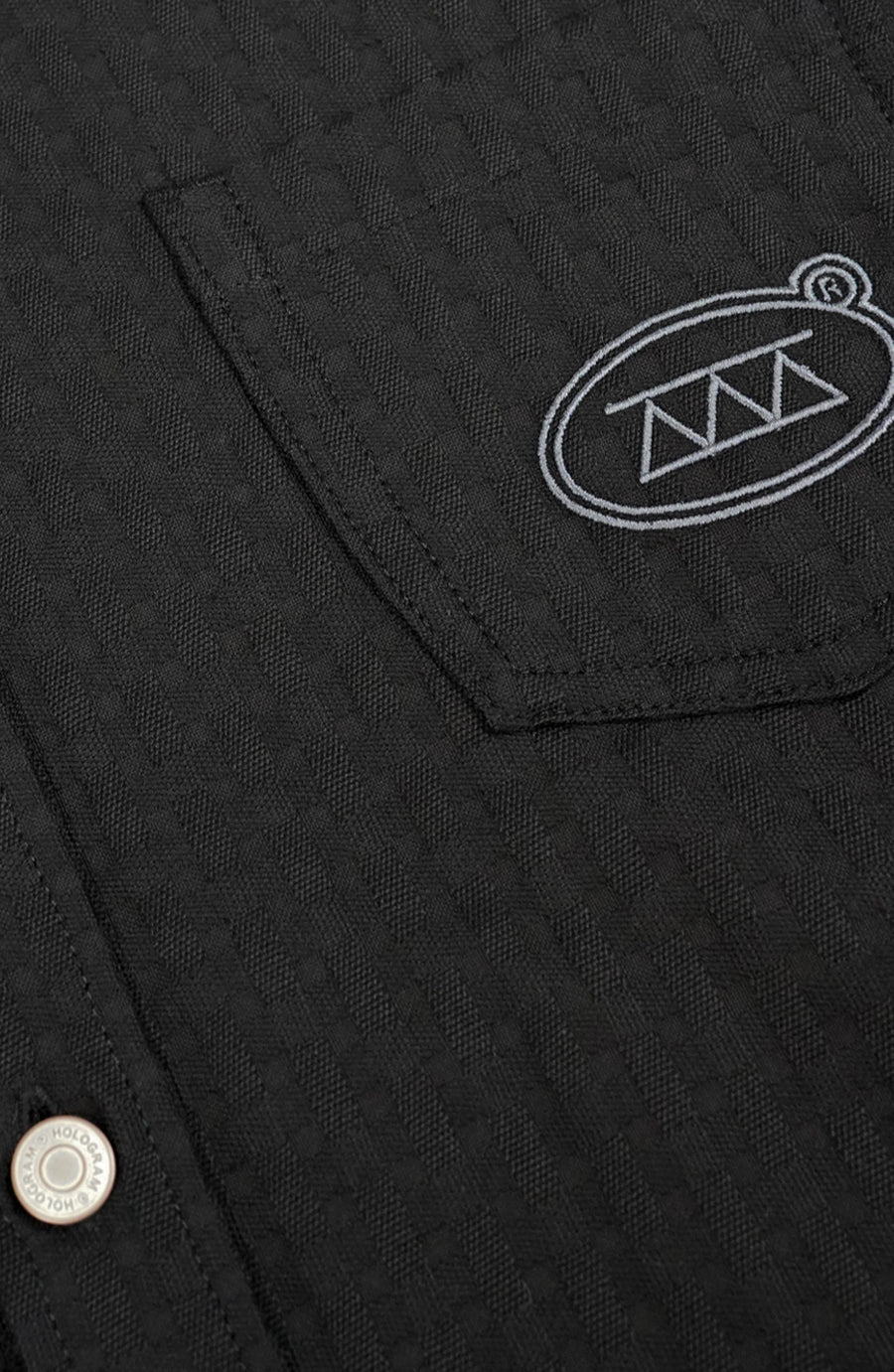 Chemise Grid black