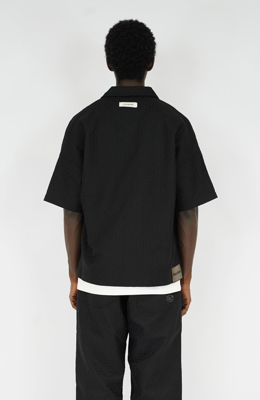 Chemise Grid black