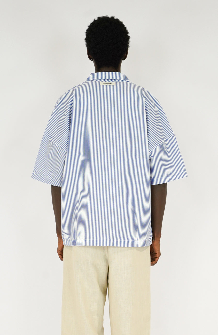 Chemise Stripe navy