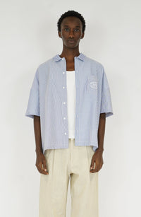 Chemise Stripe navy