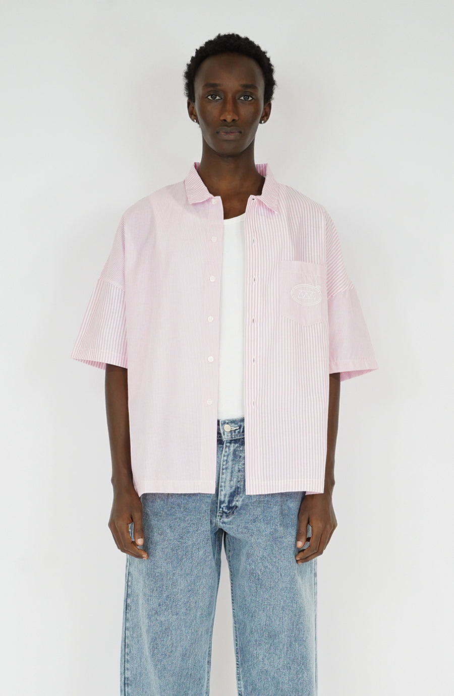 Chemise Stripe pink