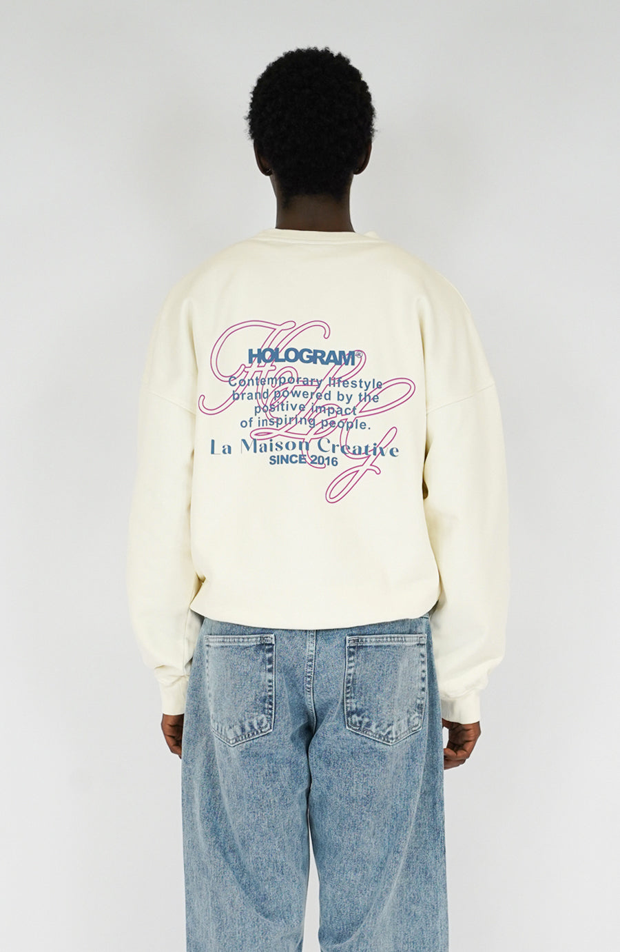 Crewneck Art beige