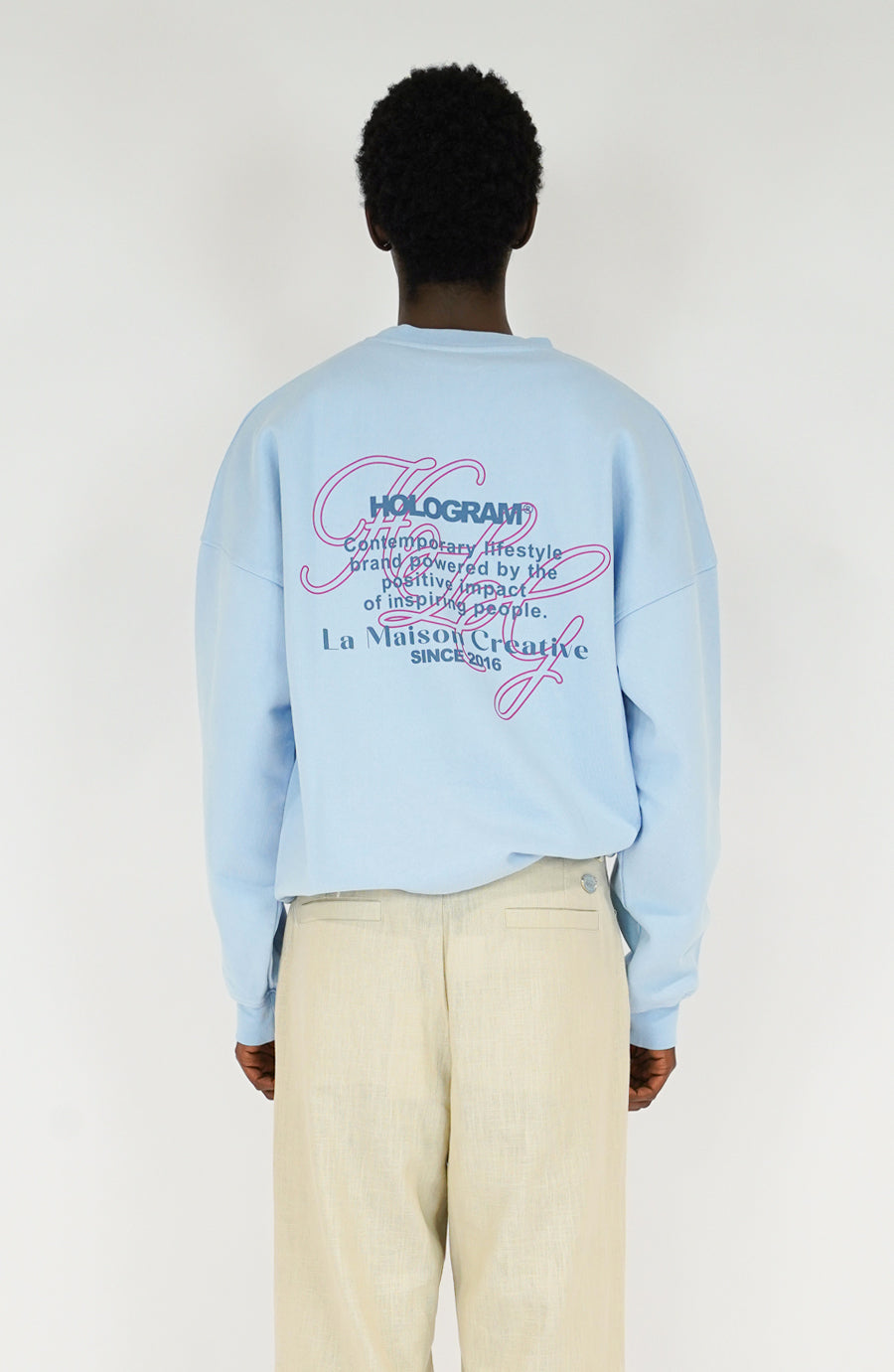 Crewneck Art blue
