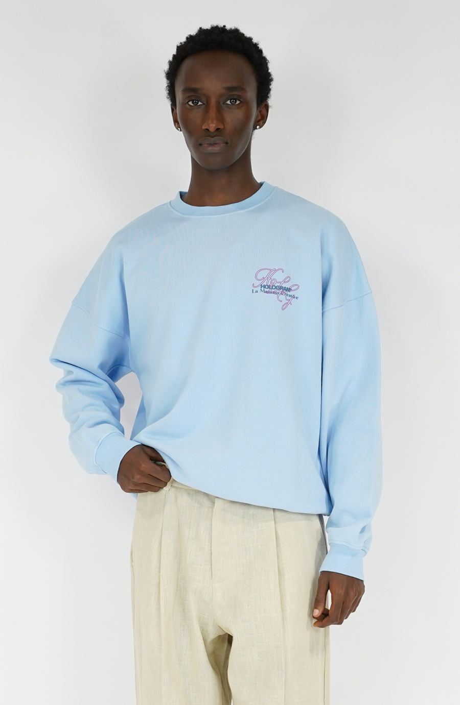 Crewneck Art blue