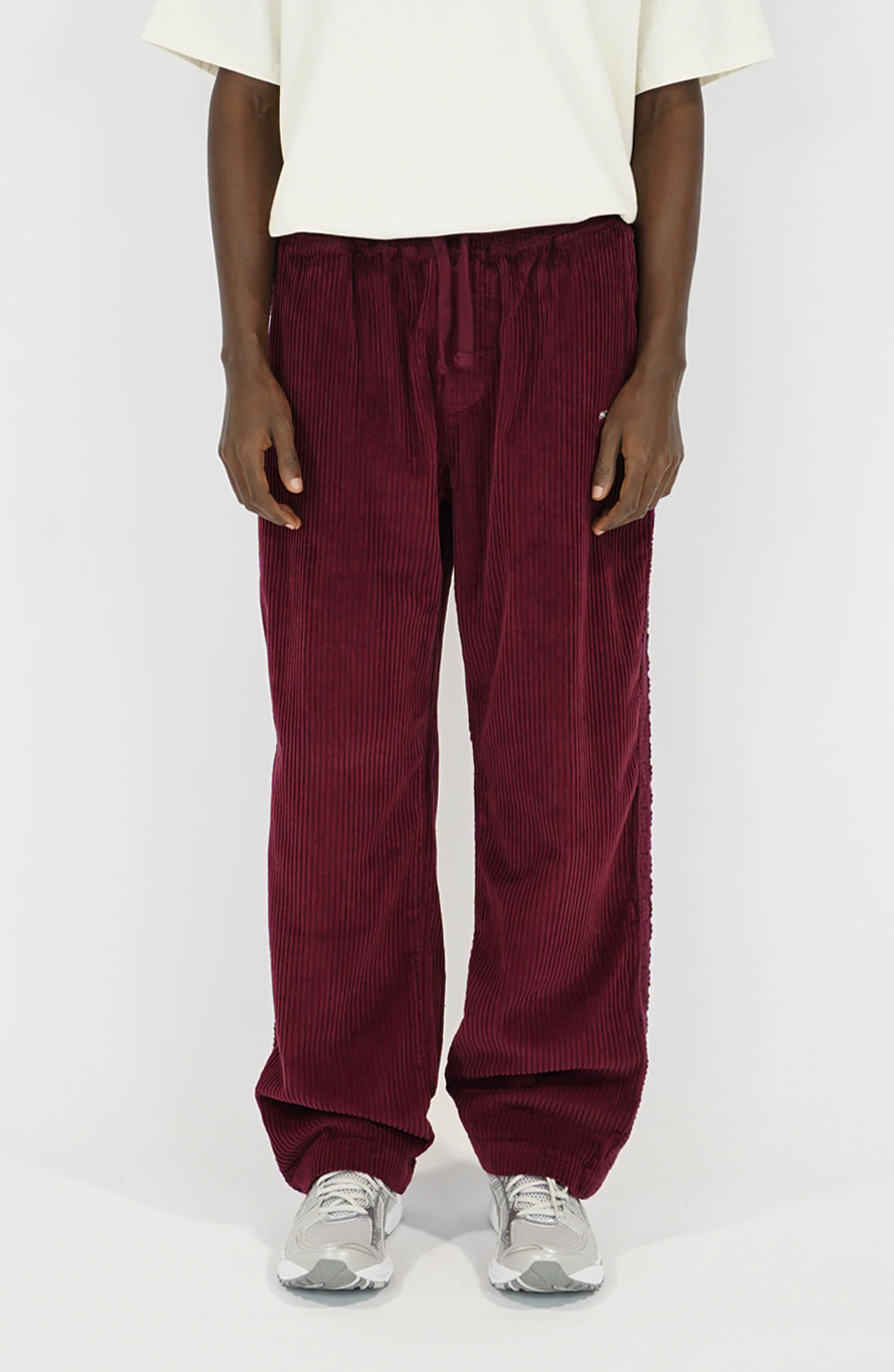 Pantalon Velvet burgundy