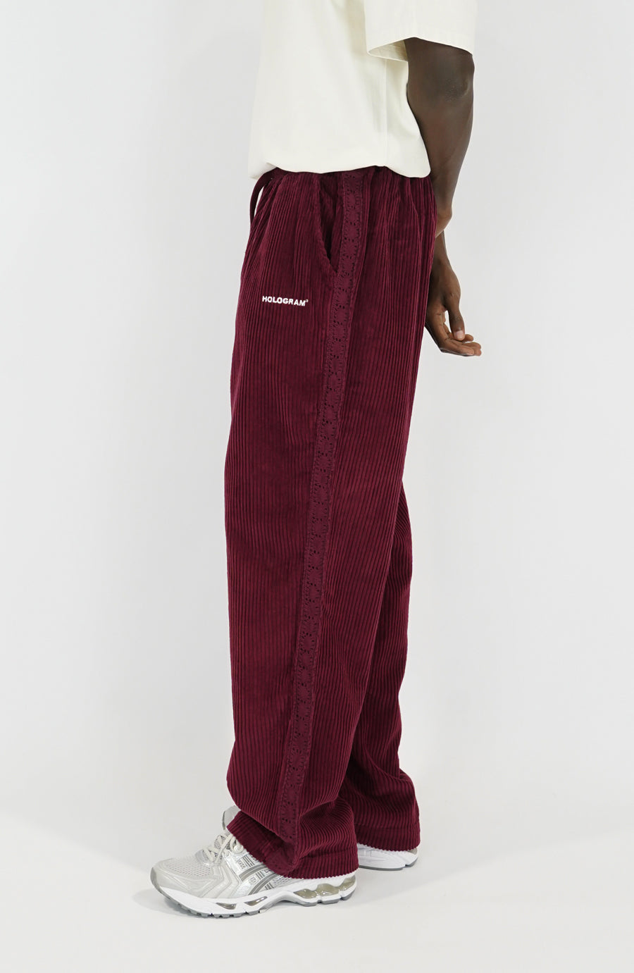 Pantalon Velvet burgundy