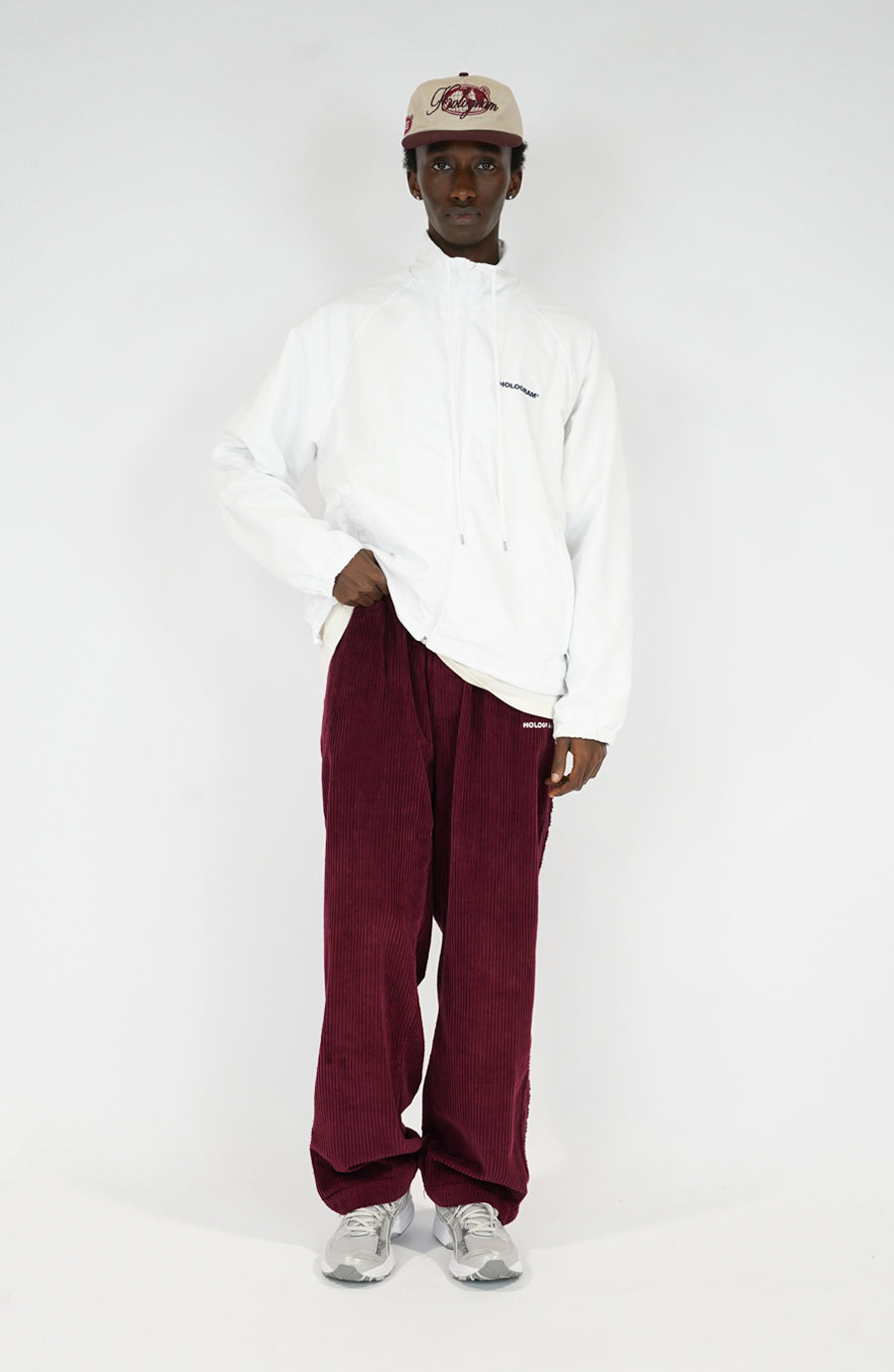 Pantalon Velvet burgundy