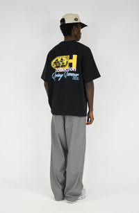 T-shirt Planet black