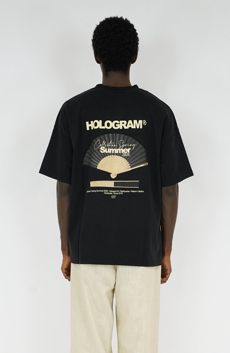 T-shirt Wind black