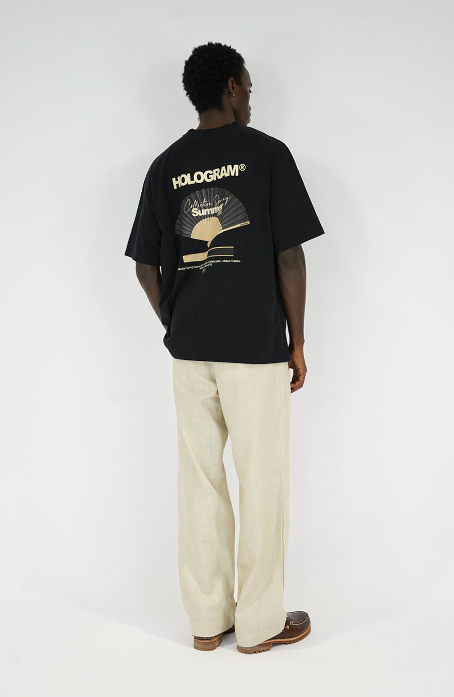 T-shirt Wind black