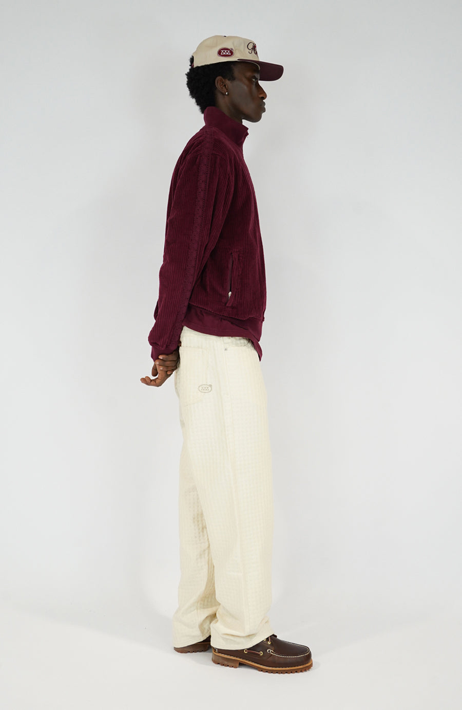 Veste Velvet burgundy